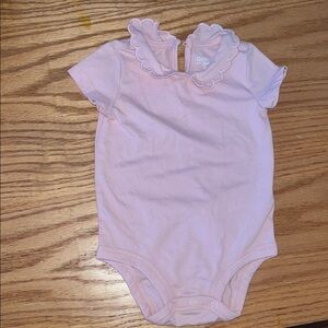 OshKosh B'gosh Light Pink Scalloped Bodysuit